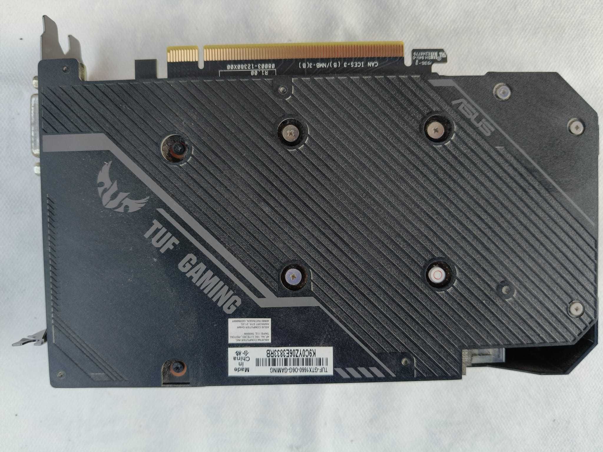 Placa gráfica ASUS TUF GeForce GTX 1660