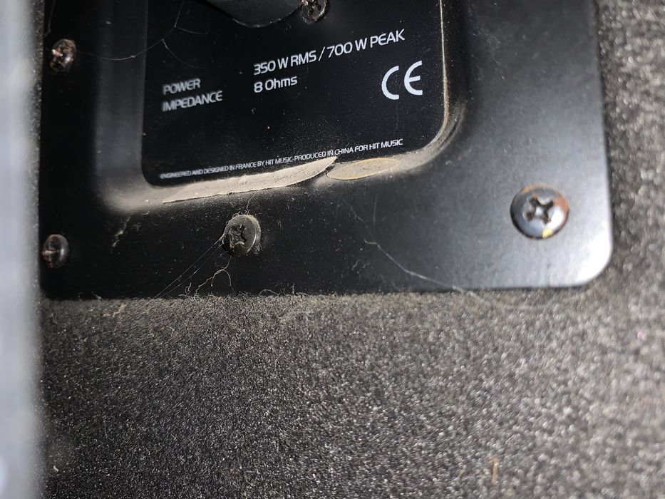 PA Audiophony (mesa de mistura e 2 colunas adicionais)