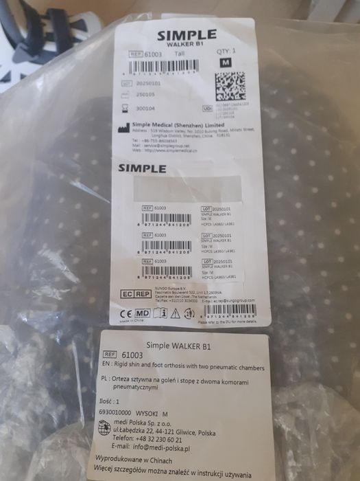 Orteza na staw skokowy