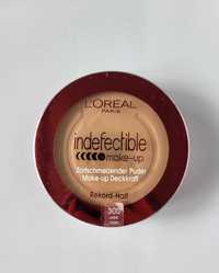 Пудра Loreal Paris Indefectible, номер 300 ambre