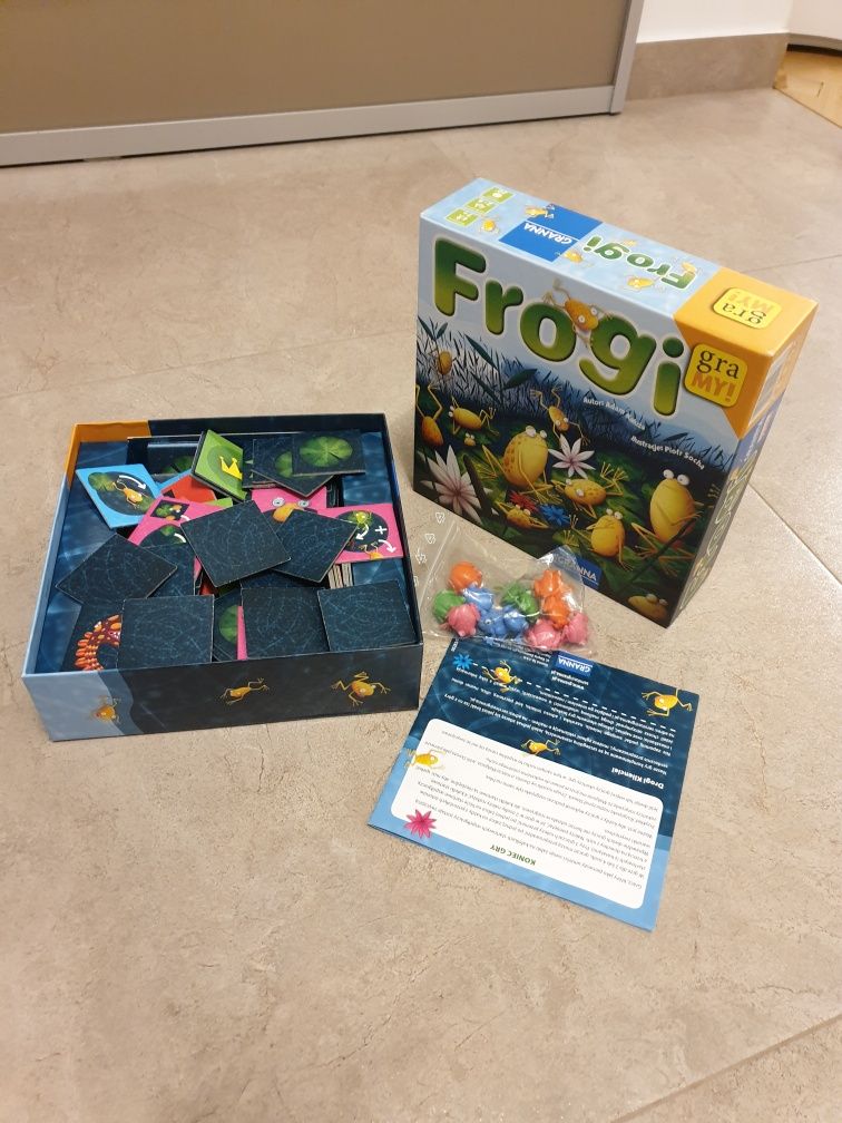 Gra planszowa frogi