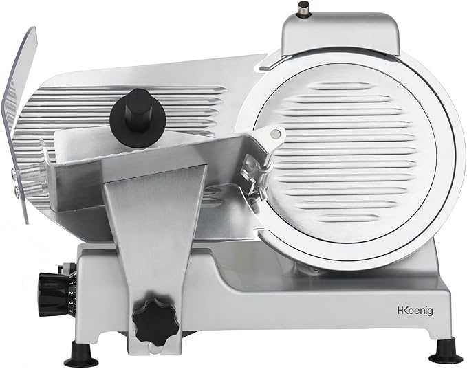 Profesjonalna Krajalnica H.Koenig MSX250 srebrny/szary 240 W (468b)