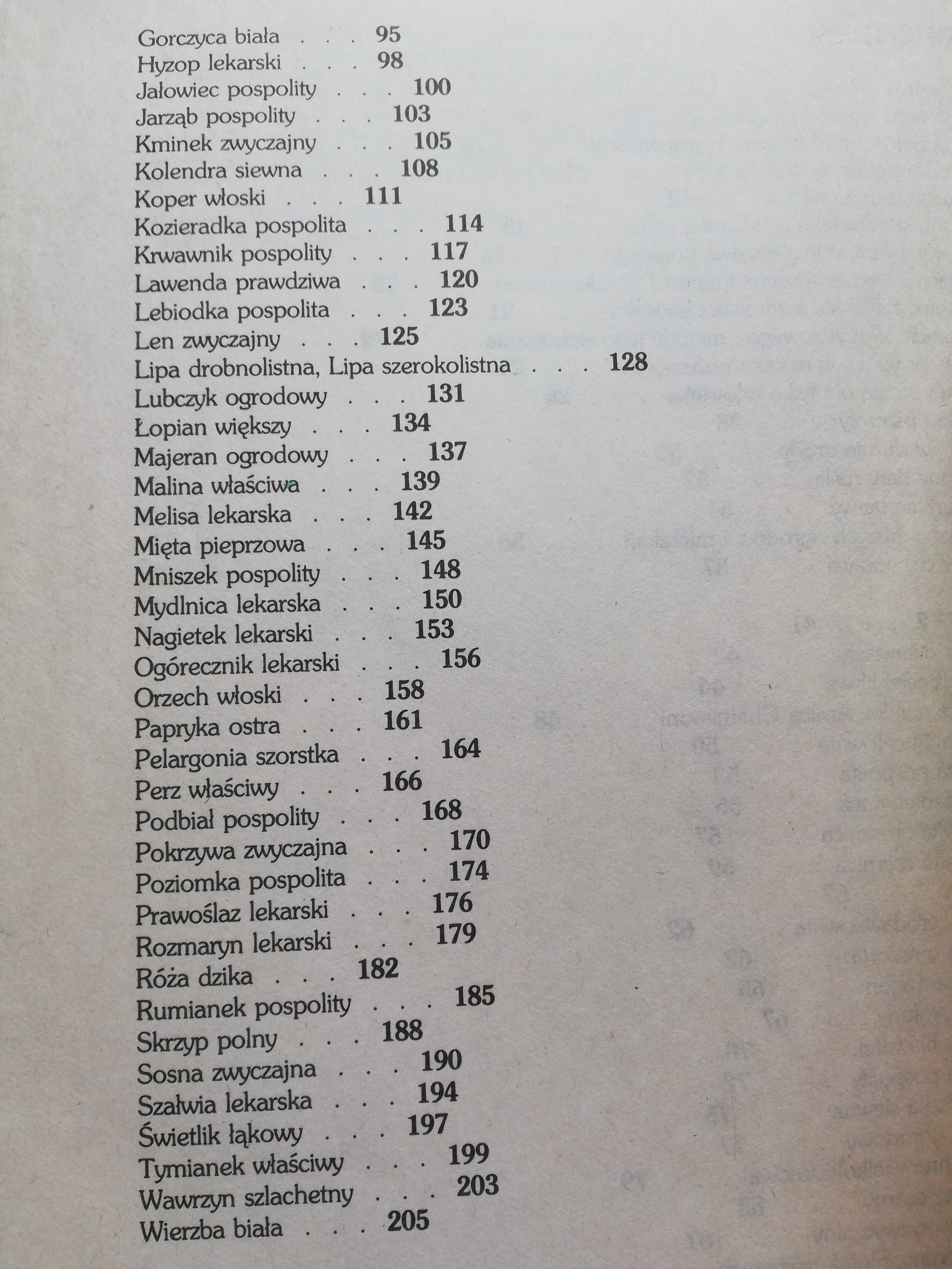 ksiazka/poradnik: ,,Ziola w polskim domu"