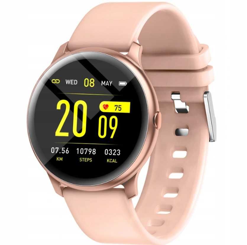 NOWOCZESNY ZEGAREK DAMSKI Smartwatch Wodoodporny Sportowy *Promocja*