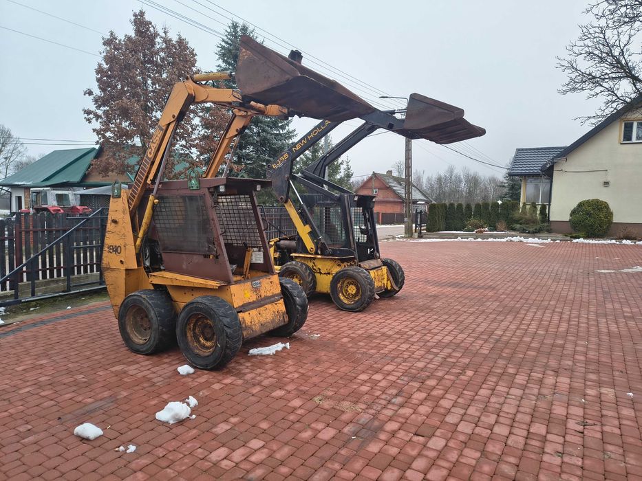 ŁADOWARKA NEW HOLLAND LX565 Z ŁYŻKĄ Super St Bobcat Schaffer Wiedemann