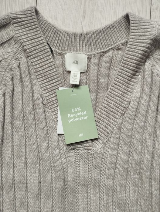 Тепла в'язана сукня H&M