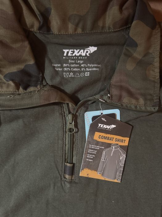 Убакс (бойова сорочка)Texar Combat Shirt - wz.93 Pantera PL Woodland