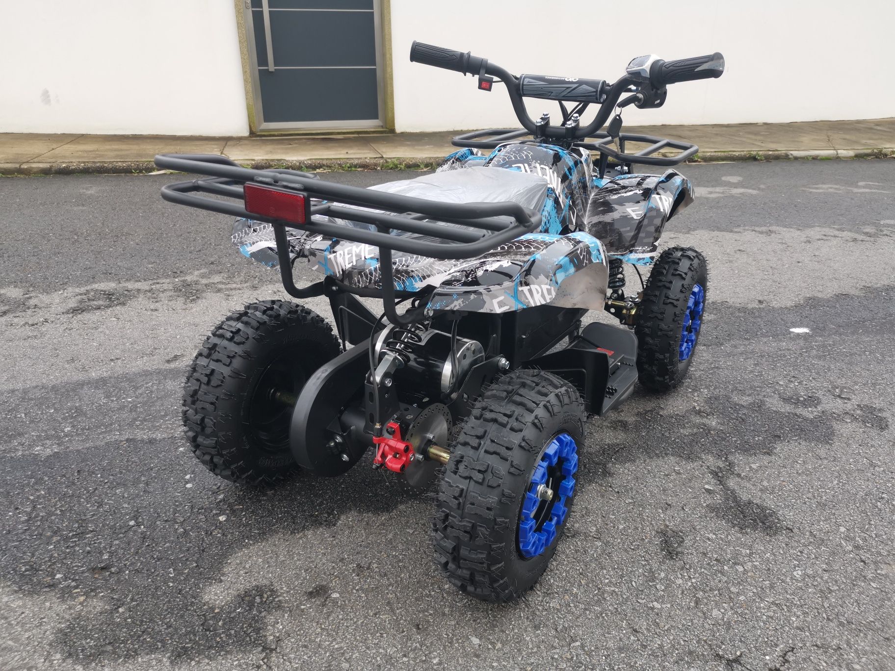 Mini mota quad eléctrica moto 4 ATV elétrica Torino 1000W várias cores