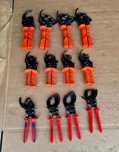 KNIPEX 95 31  250 nożyce do cięcia przewodów 250mm mechanizm zapadkowy