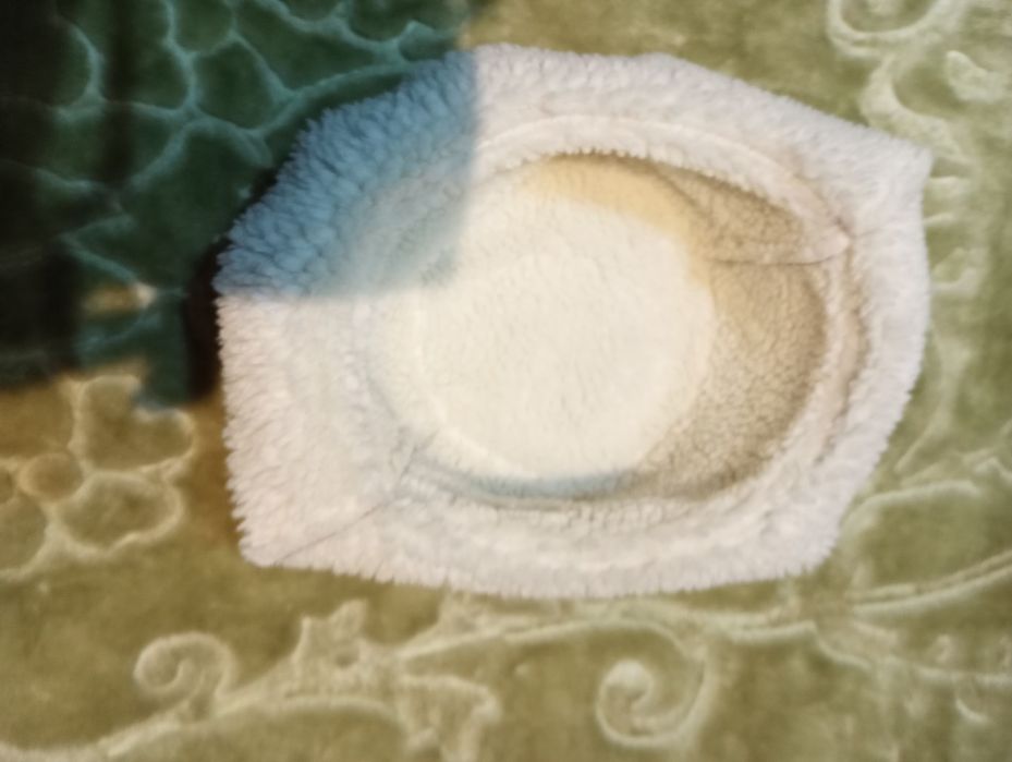 Kapelusz kożuszek wełna futerko 6-10 lat