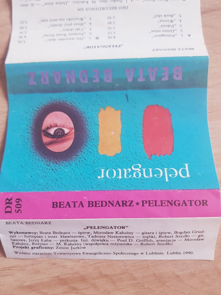 Kaseta magnetofonowa Beata Bednarz Pelengator