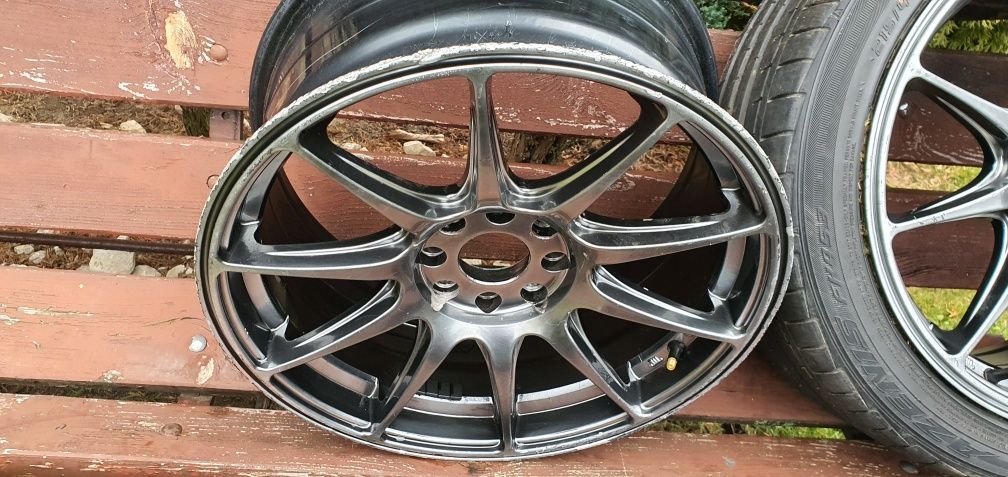 Koła 4x100 felgi 17 4x108 Xxr wheels 8,25 i 9,75 mx5 e30 japan racing