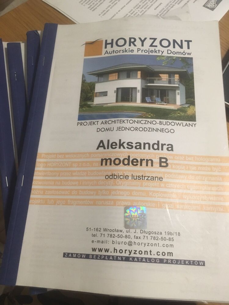 projekt domu Aleksandra Modern B odbicie lustrzane