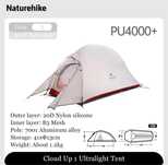 Namiot Naturehike Cloud Up 1 Updated ultralekki