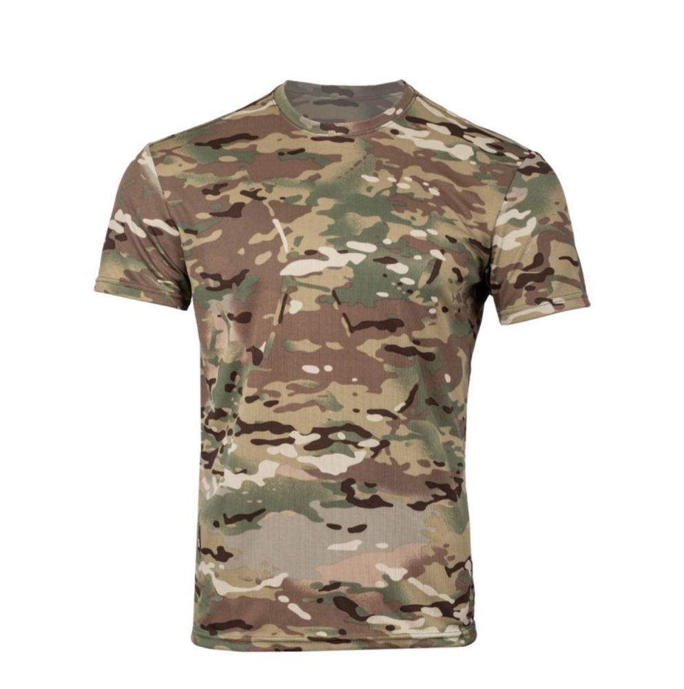 Футболка потоотводящая Coolmax Мультикам, Multicam