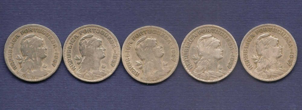 1$00 moedas de 1927