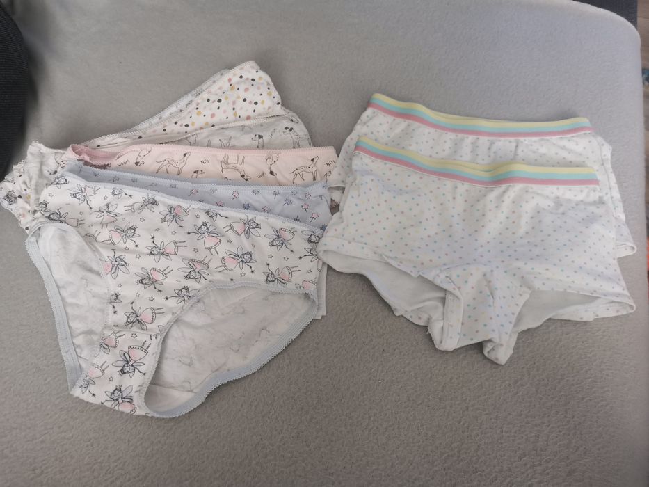 Bielizna 116-128 komplet