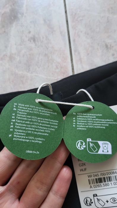 Calças largas, NOVAS com etiqueta, da C&A