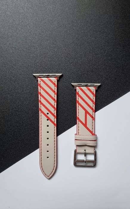 KIMAIXA Pasek skórzany Kompatybilny z Apple Watch  42,44,45,49mm