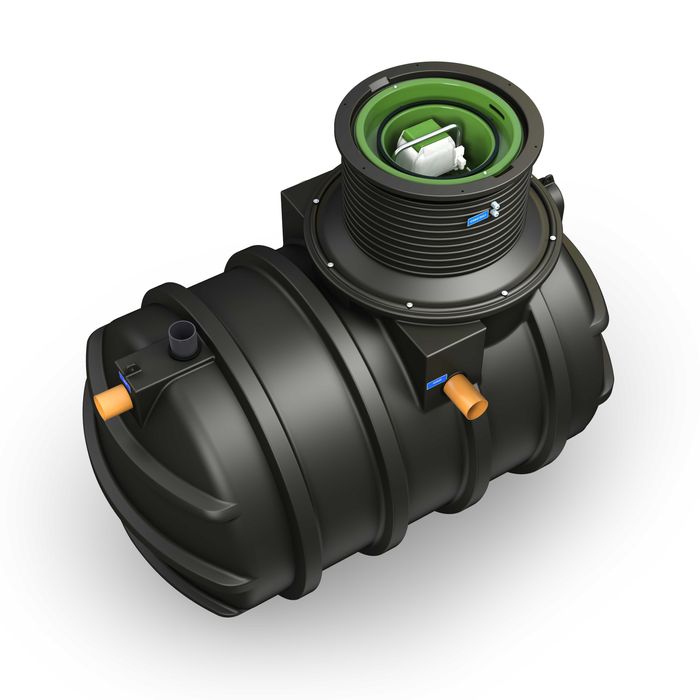 Przydomowa oczyszczalnia Kingspan BioAir, montaż