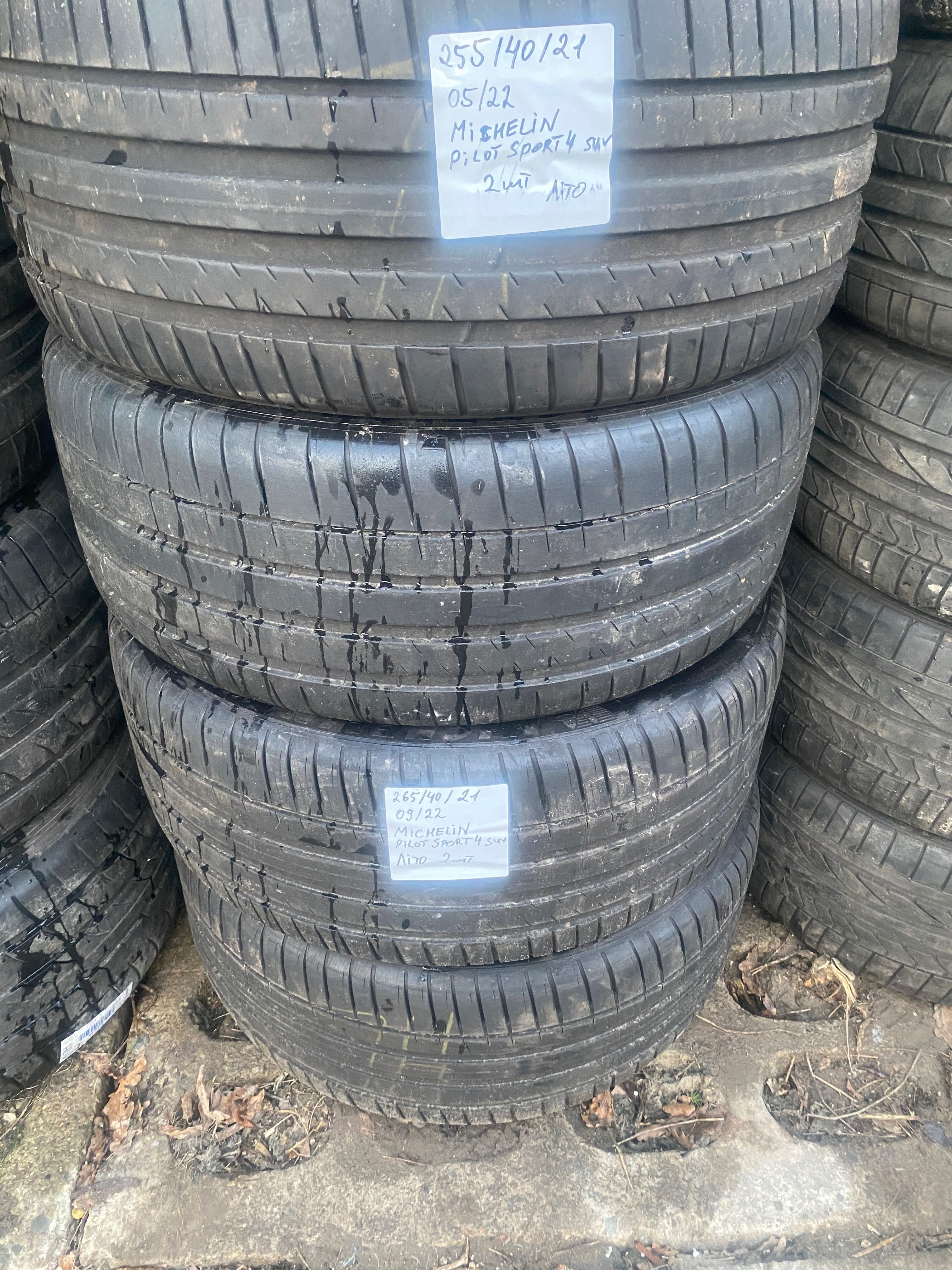 Opony 265/40 r21. 255/40 r21 Michelin pilot sport 4 2022rok