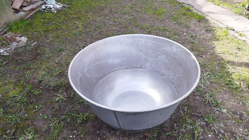 Чан алюмінієвий б/у