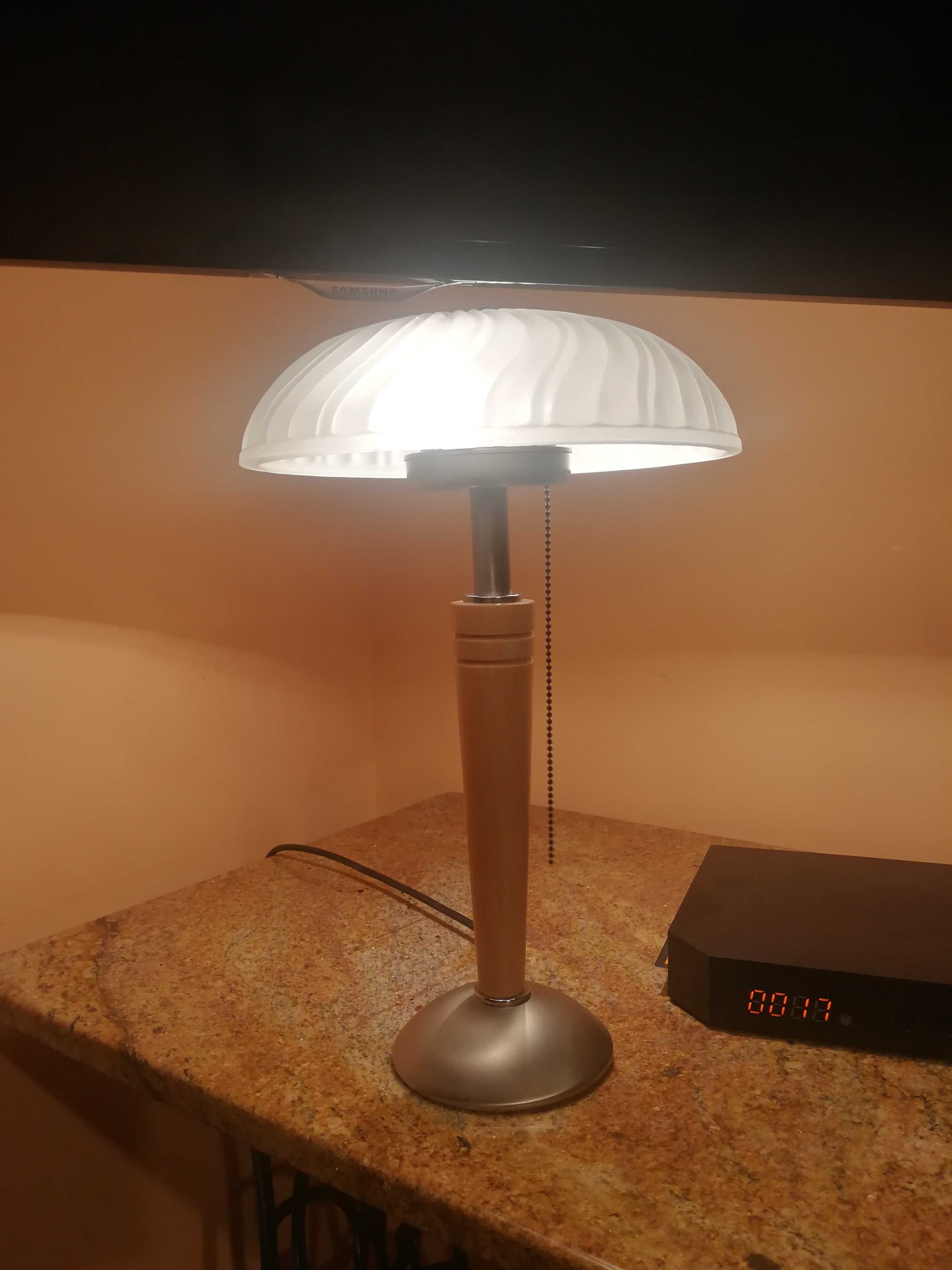 Lampa Biurkowa stylizowana 2 żarówkowa