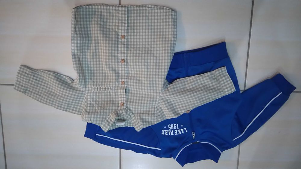 paka ubranek dla chłopca 68-74