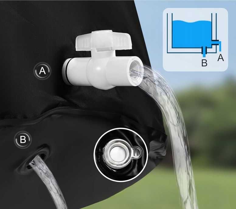 WANNA lodowa DO MORSOWANIA bania beczka składana 360L nowa