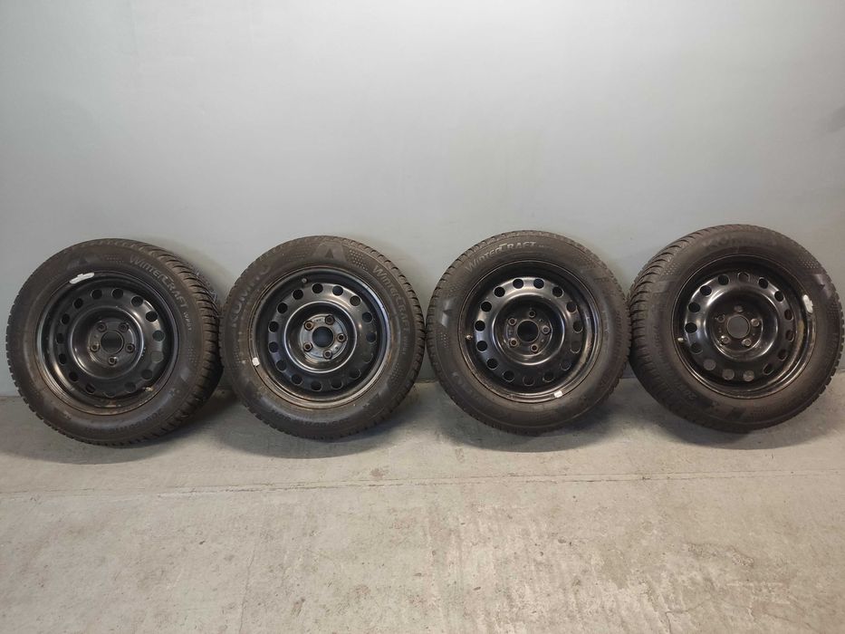 Koła stal 16 Kia Niro Carens Soul Hyundai Kona, Kumho 205/60R16, 2020r