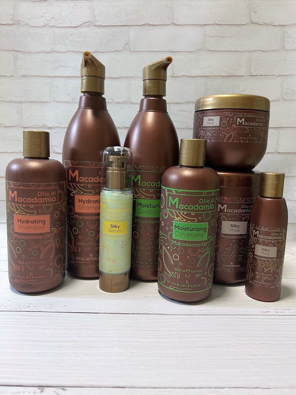Маска-шовк з олією макадамії Kleral Macadamia Oil Line Silky, 1000 ml
