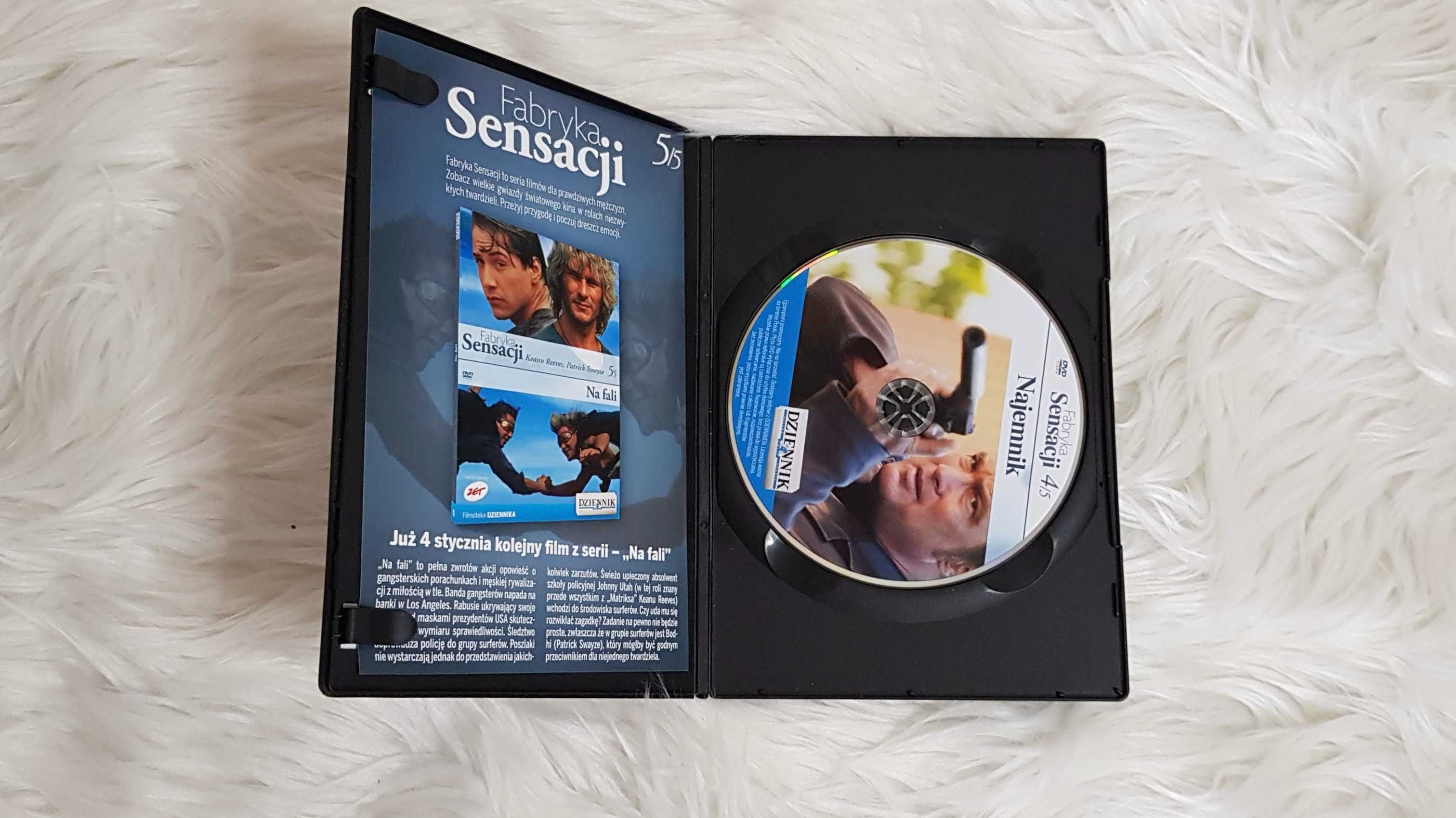 Film sensacyjny Najemnik fabryka sensacji 4/5 Steven Seagal DVD rom