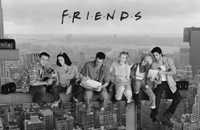 Plakat z serialu Friends