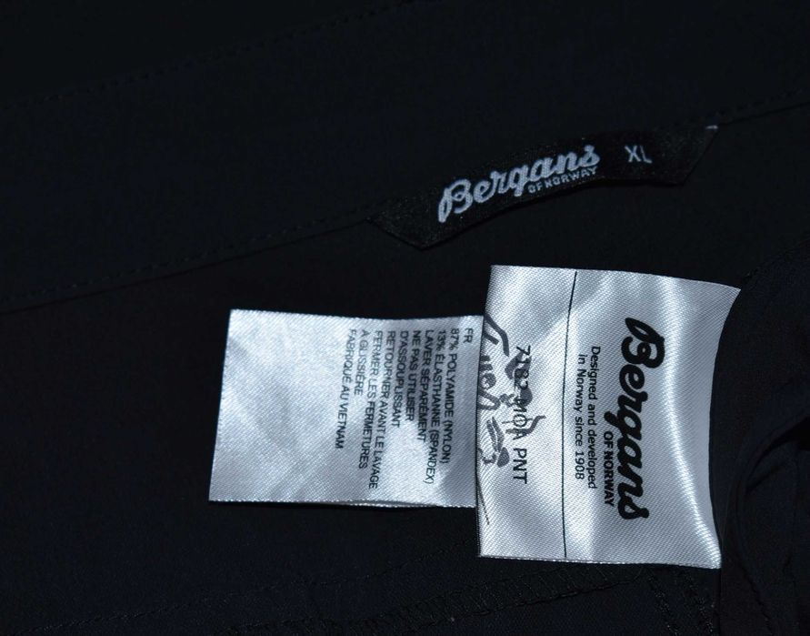 Bergans 7182 Moa Softshell Spodnie Trekkingowe XL