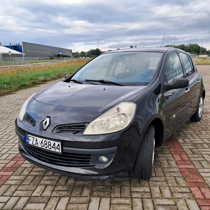 Renault Clio Renault Clio III Alize 1.2 benzyna+gaz 2008r czarne zadbane