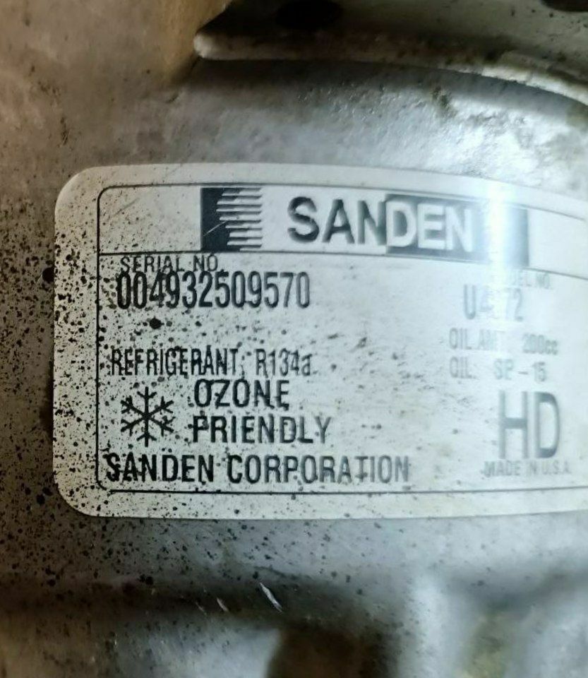 Компресор кондиціонера універсальний Sanden sd7h15 4768.  86993463