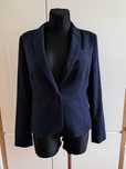 Orsey Business Look granatowa marynarka żakiet  40
