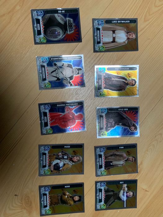 Topps force attax trading card game star wars