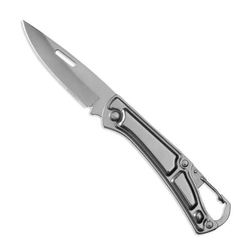 Scyzoryk Kieszonkowy - 16 cm Chrom - Składany Nożyk - Brelok do Kluczy