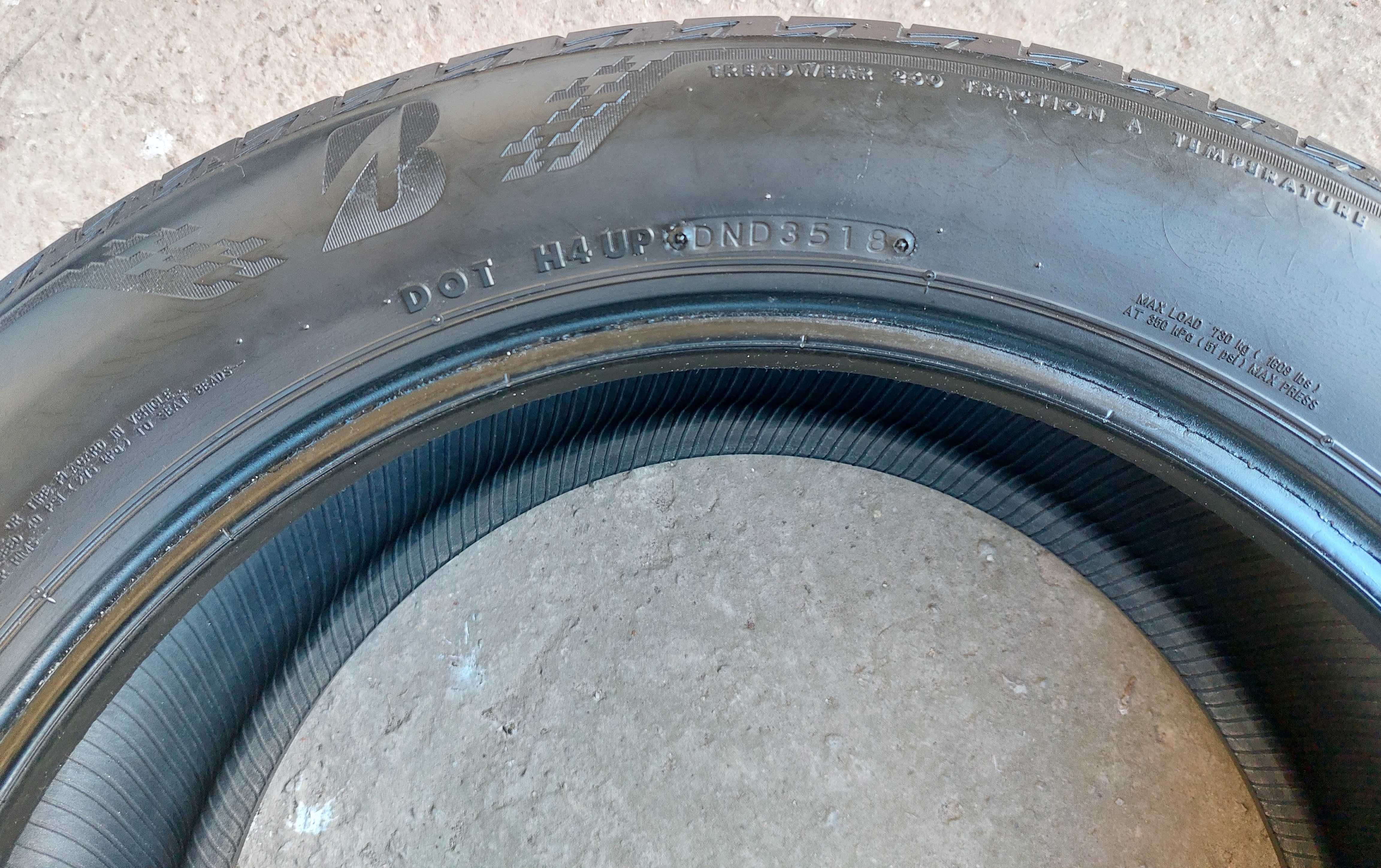 Продам Bridgestone t005 turanza 225 55 17