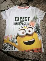 Minionki, koszulka z krótkim rękawem, rozmiar 110