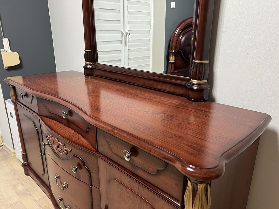 Meble do sypialni 200x180, komoda, nakastlik - STYLOWE!