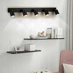Gr4tec 5-drożny sufitowy reflektor LED idealny do domu Czarny