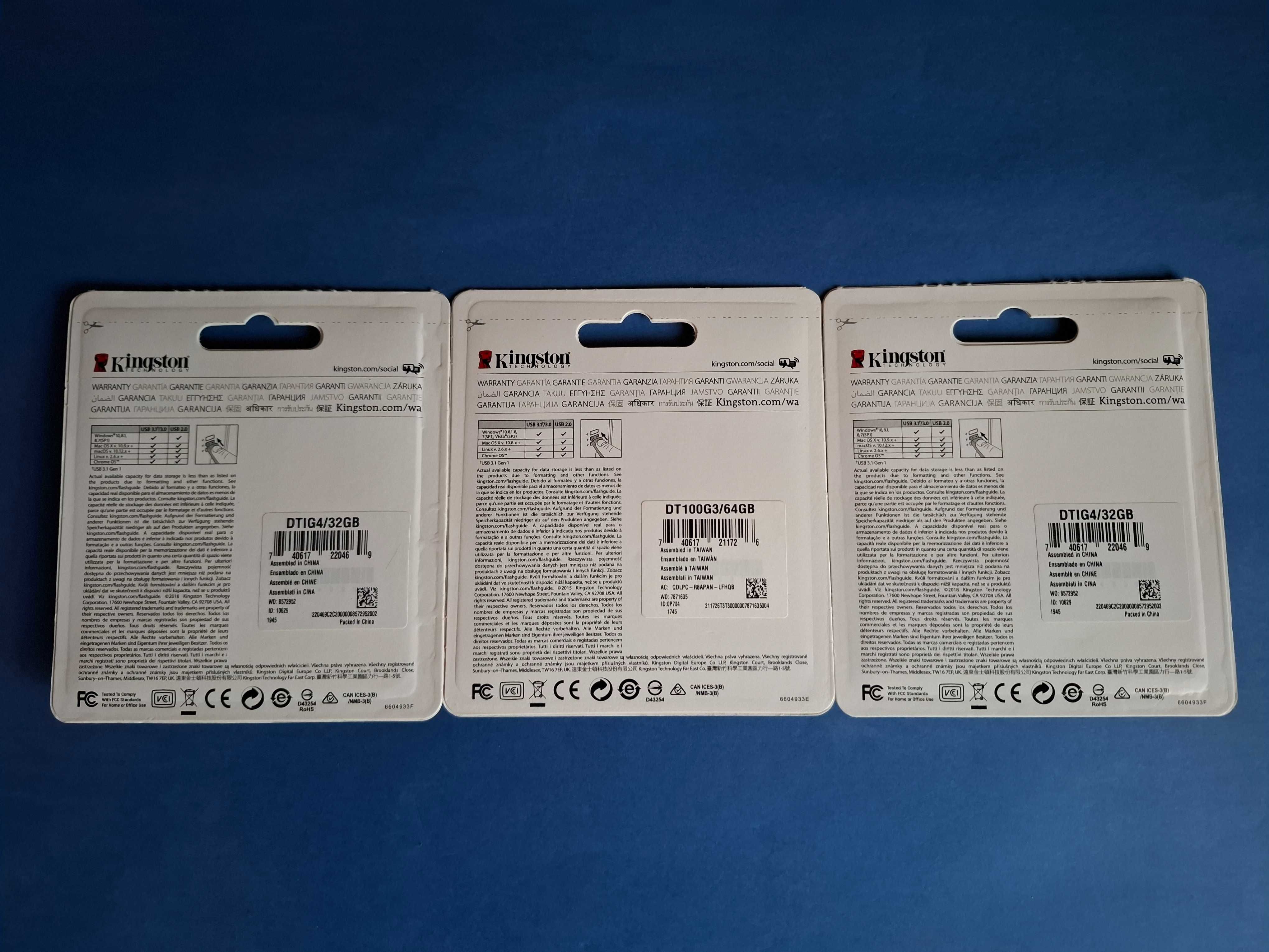 Pens USB 3.1 (conjunto de 3)