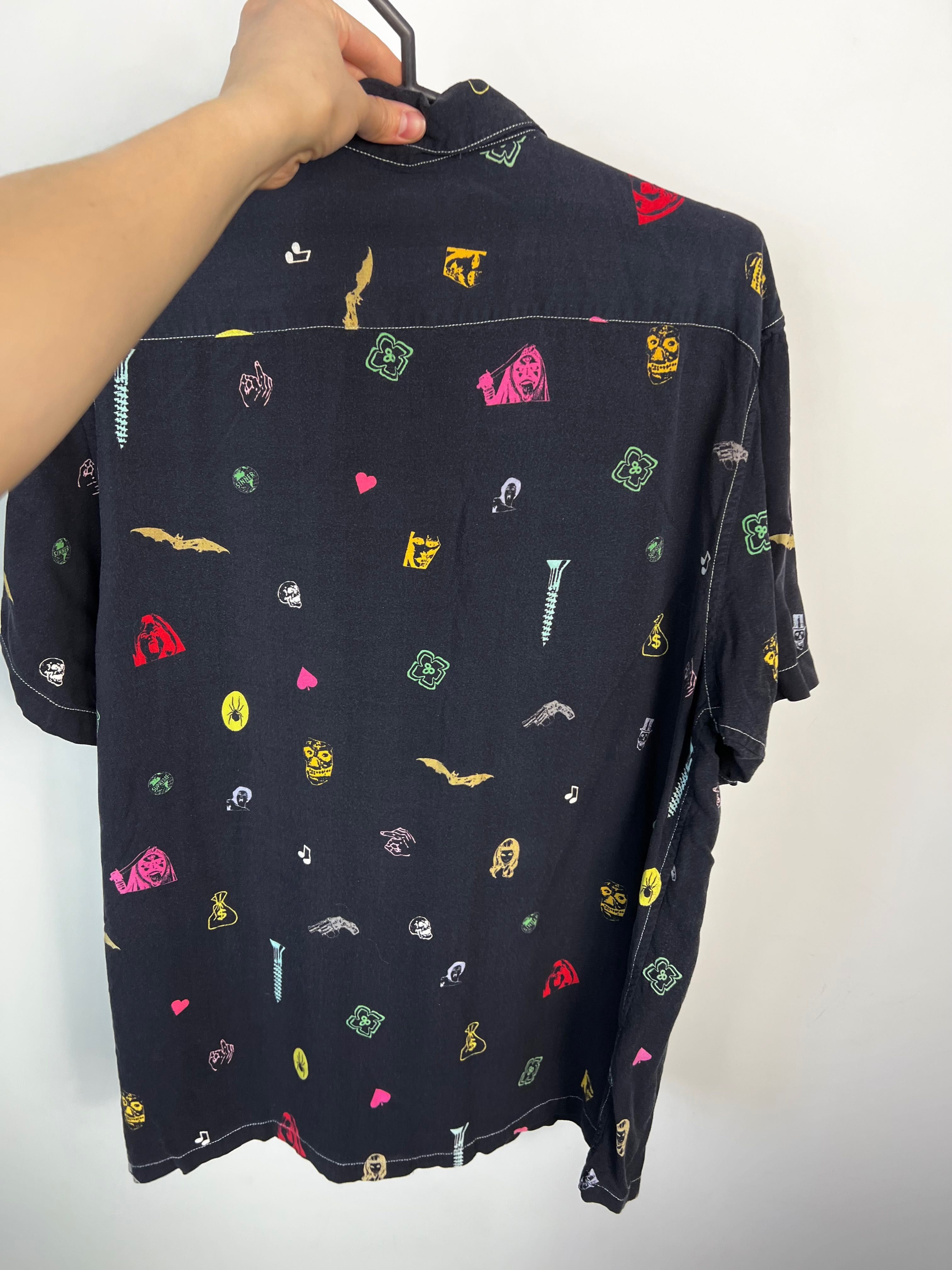 Koszulka Supreme Deep Space 100% Rayon Multi Logo