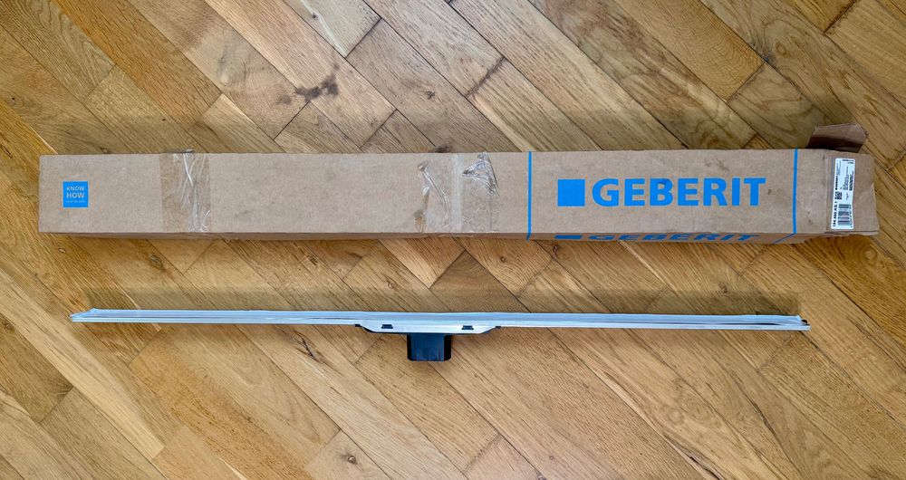 Решітка душового каналу Geberit CleanLine L30-90см ( новий )