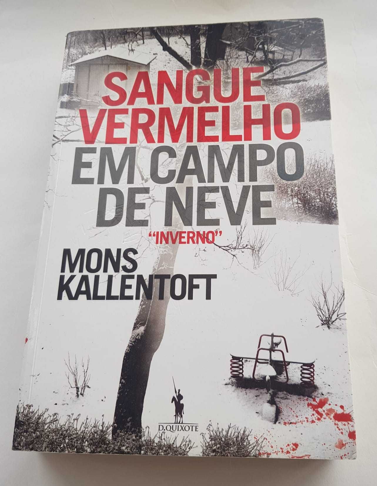 'Sangue Vermelho em Campo de Neve',  de Mons Kalentoft.