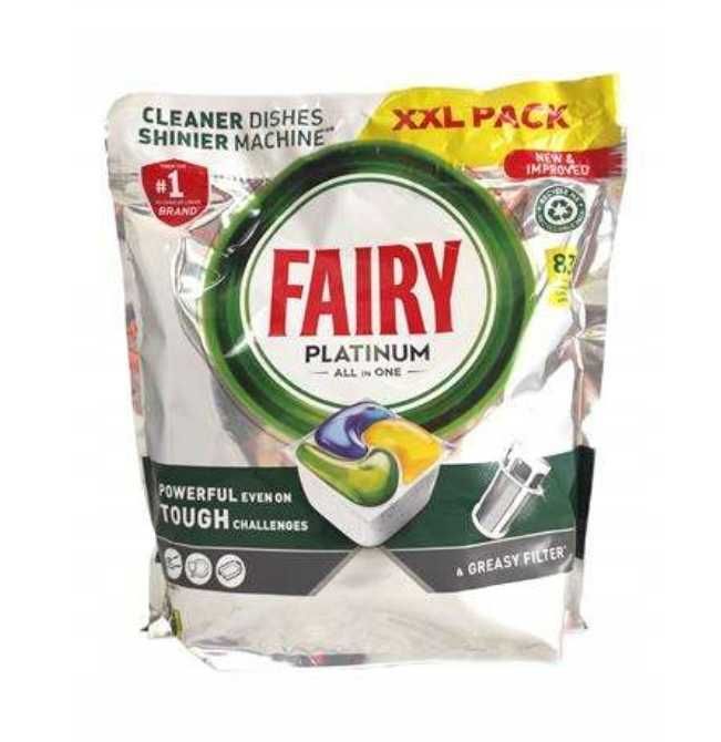 Fairy Platinum Lemon - kapsułki do zmywarki 83szt - chemia z Niemiec