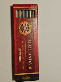 Wkłady metaliczne do ołówka kubuś GIOCONDA KOH-I-NOOR 6 kolorów 5,6mm