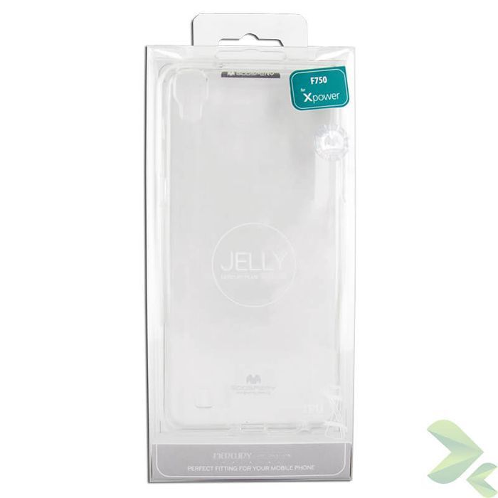 Mercury Transparent Jelly - Etui Lg X Power (Przezroczysty)